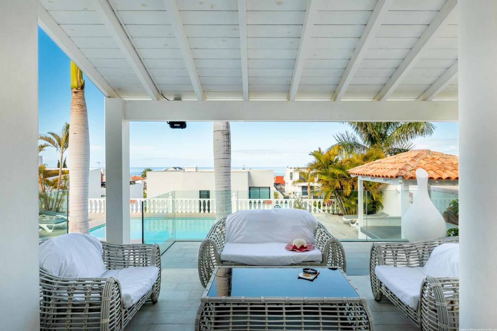 Villa Ocean Palm, Heated Pool! アデヘ エクステリア 写真
